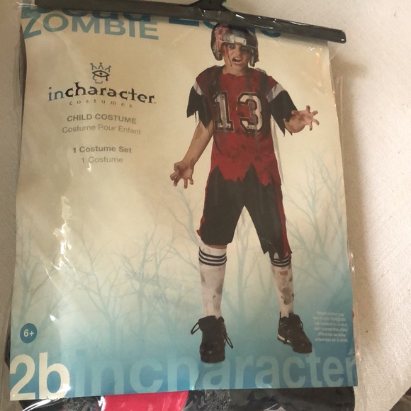 Zombie Halloween Costume 6 years + - Picture 3 of 3